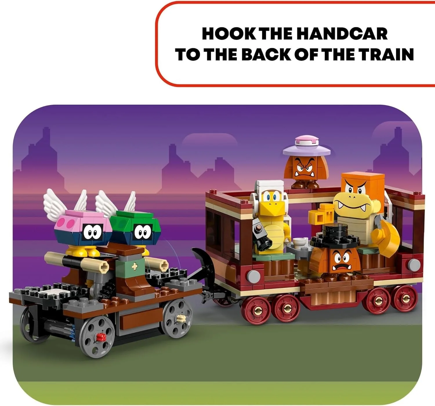 LEGO Super Mario The Bowser Express Train Toy