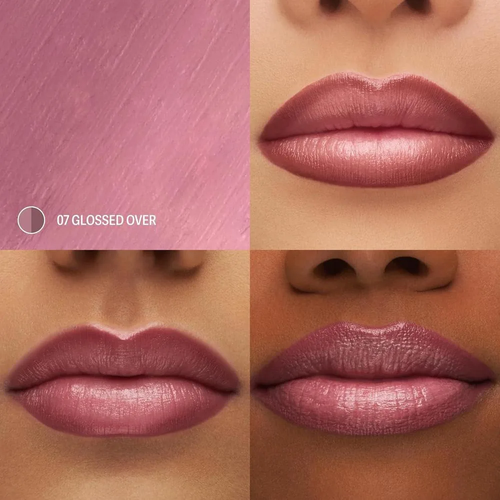 Sacheu DoubleDown Lip Definer: Labial hidratante 2 en 1 con acabado satinado enriquecido con aceites nutritivos