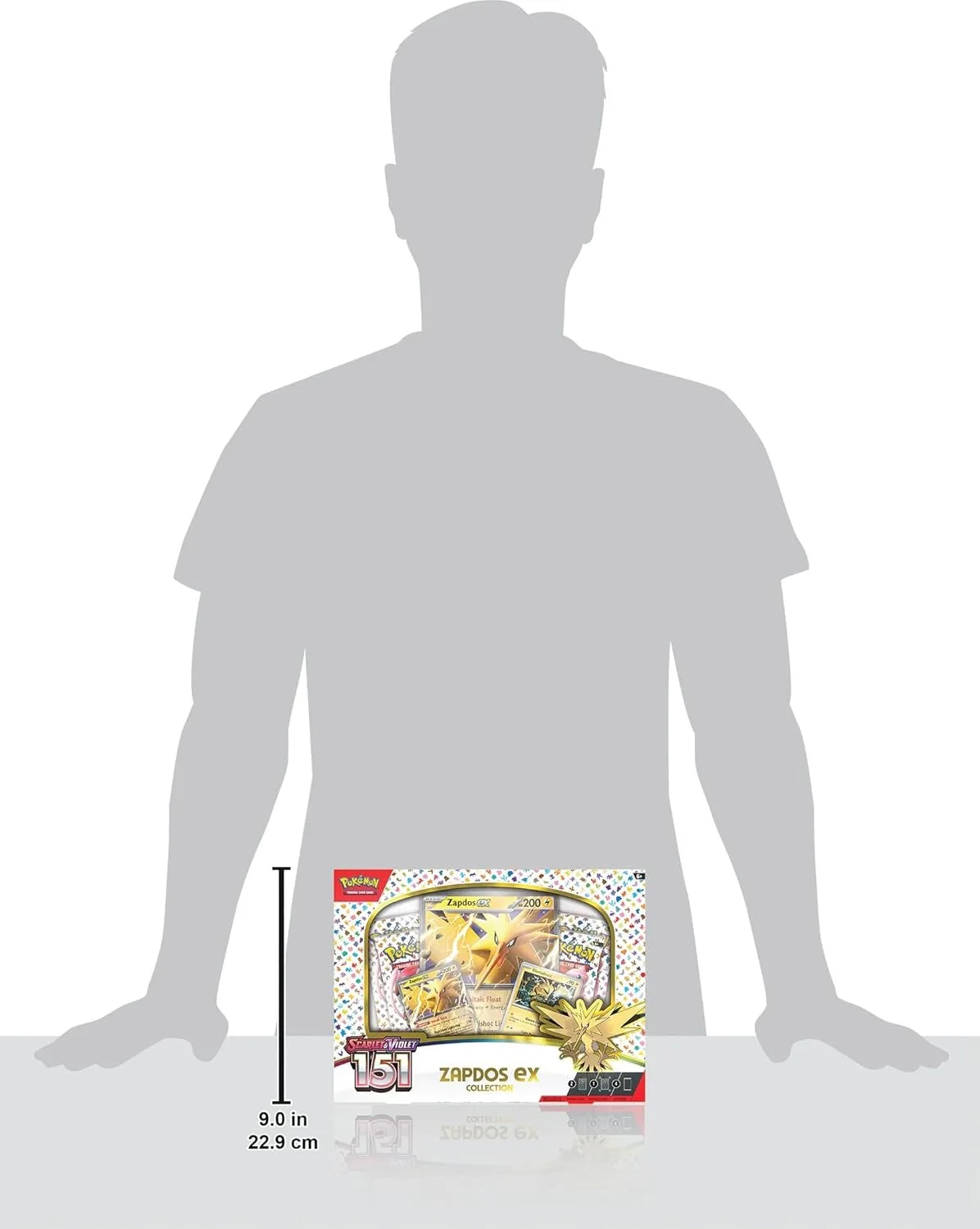 Pokemon TCG Escarlata y Violeta 3.5 Pokemon 151 Caja Zapdos Ex