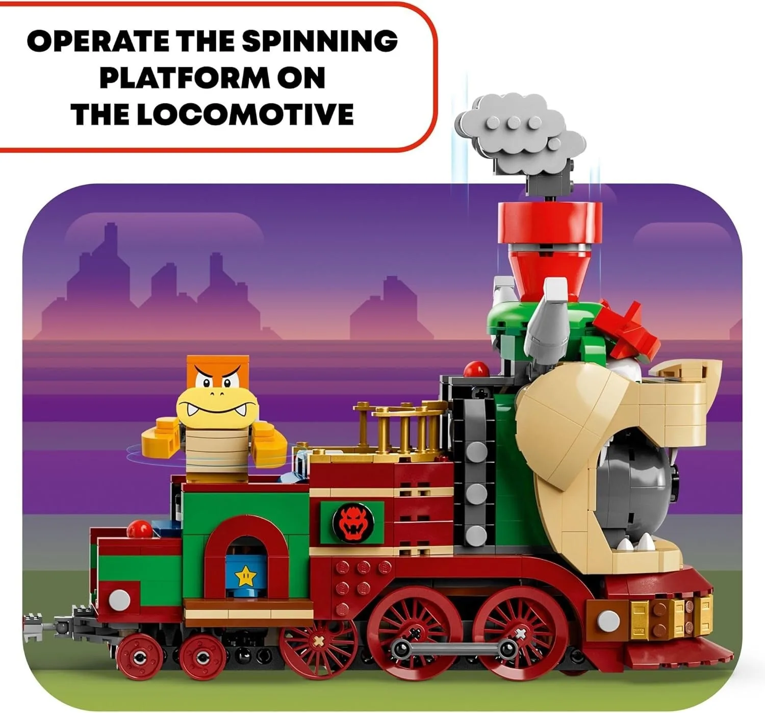 LEGO Super Mario The Bowser Express Train Toy