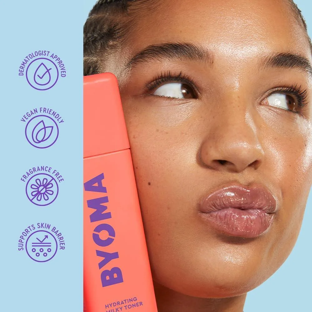 Byoma Tónico Lechoso Hidratante Alivia Rostro 150ml