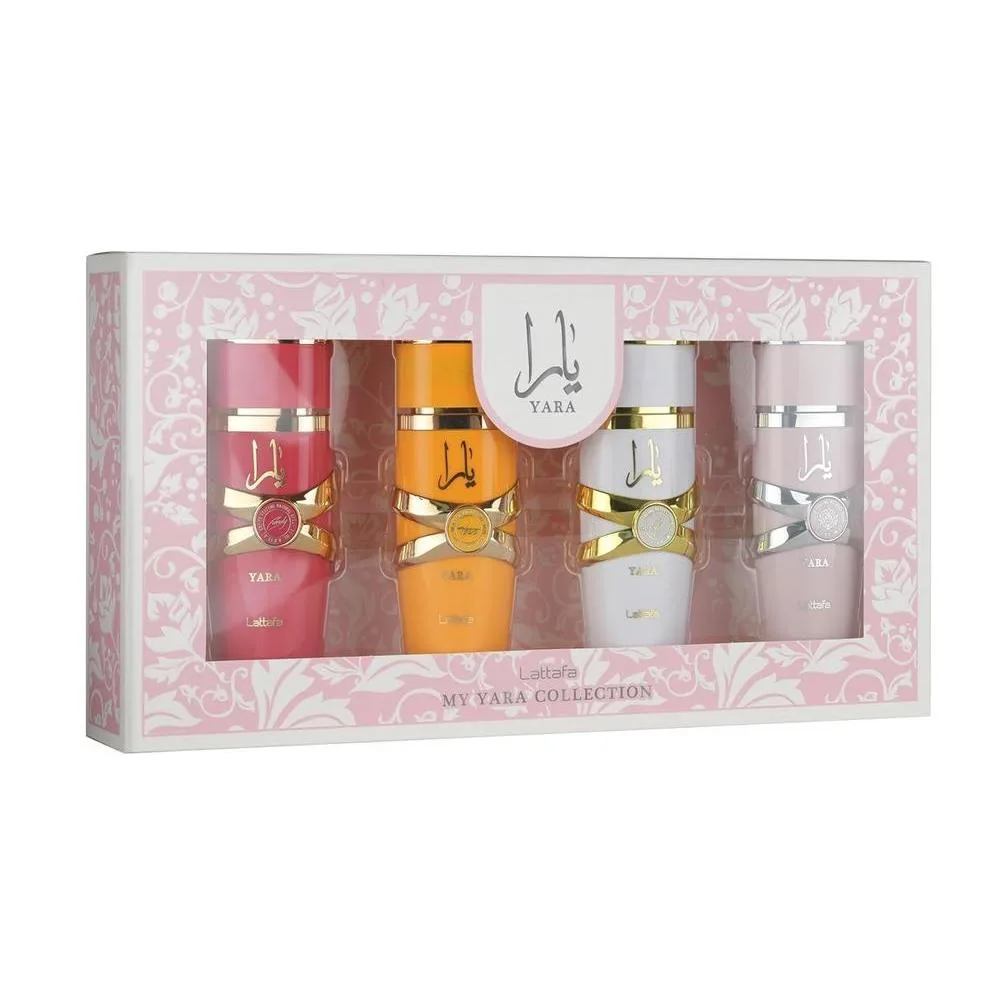 Set de Perfumes Lattafa My Yara Collection 4 x 25 ml Eau de Parfum para Mujer
