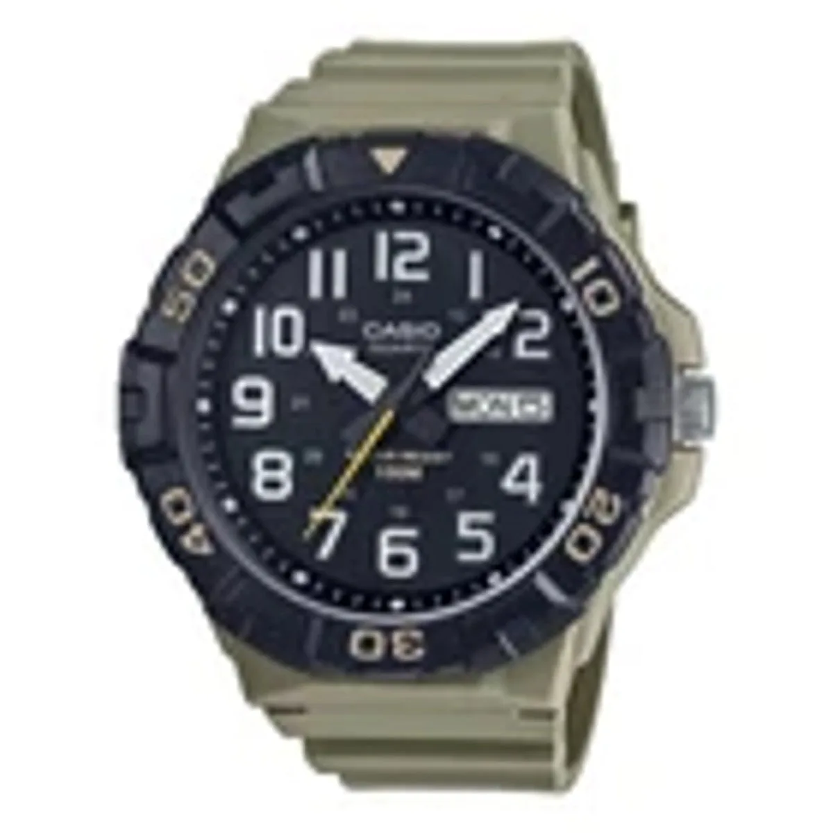 Casio Men's Oversized Sport Watch with Brown Dial - MRW-210H-5AVCF