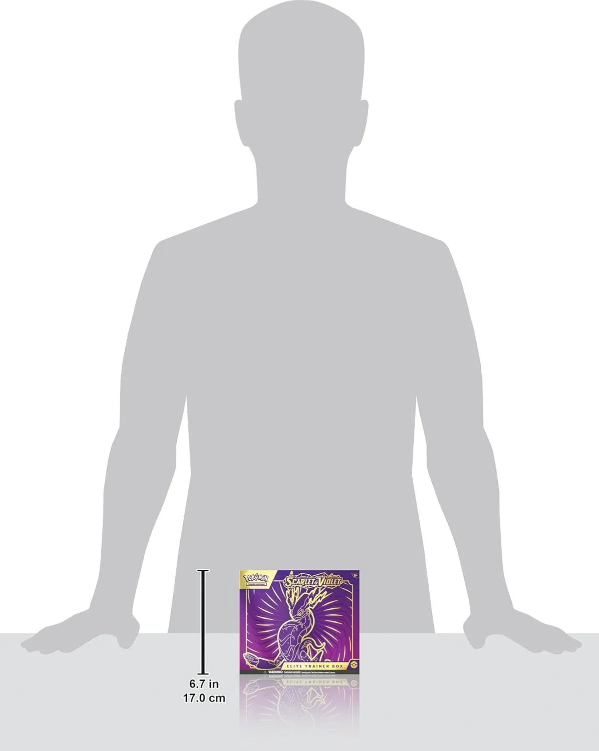 Pokémon TCG: Scarlet & Violet Elite Trainer Case - Purple Miraidon