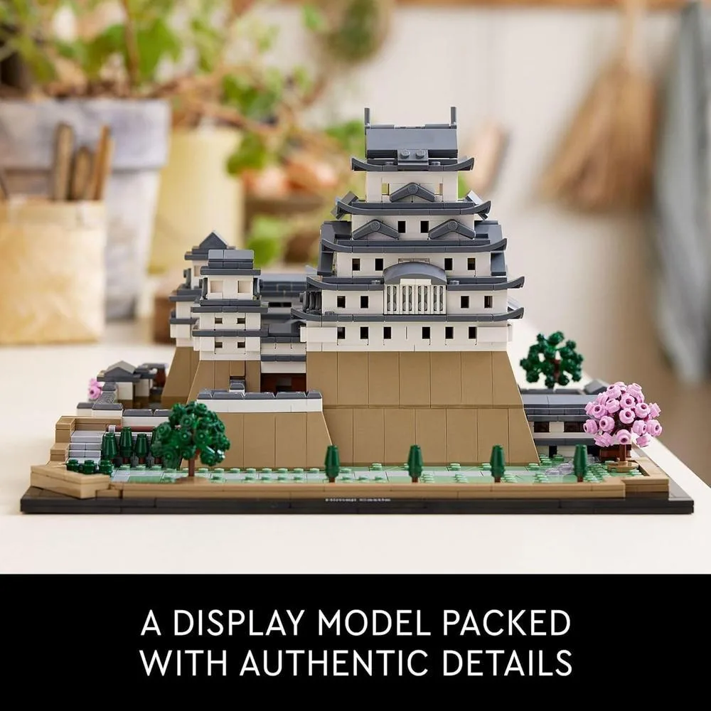 LEGO Architecture Castillo Himeji para adultos, modelo coleccionable para construcción y exhibición, amantes de Japón