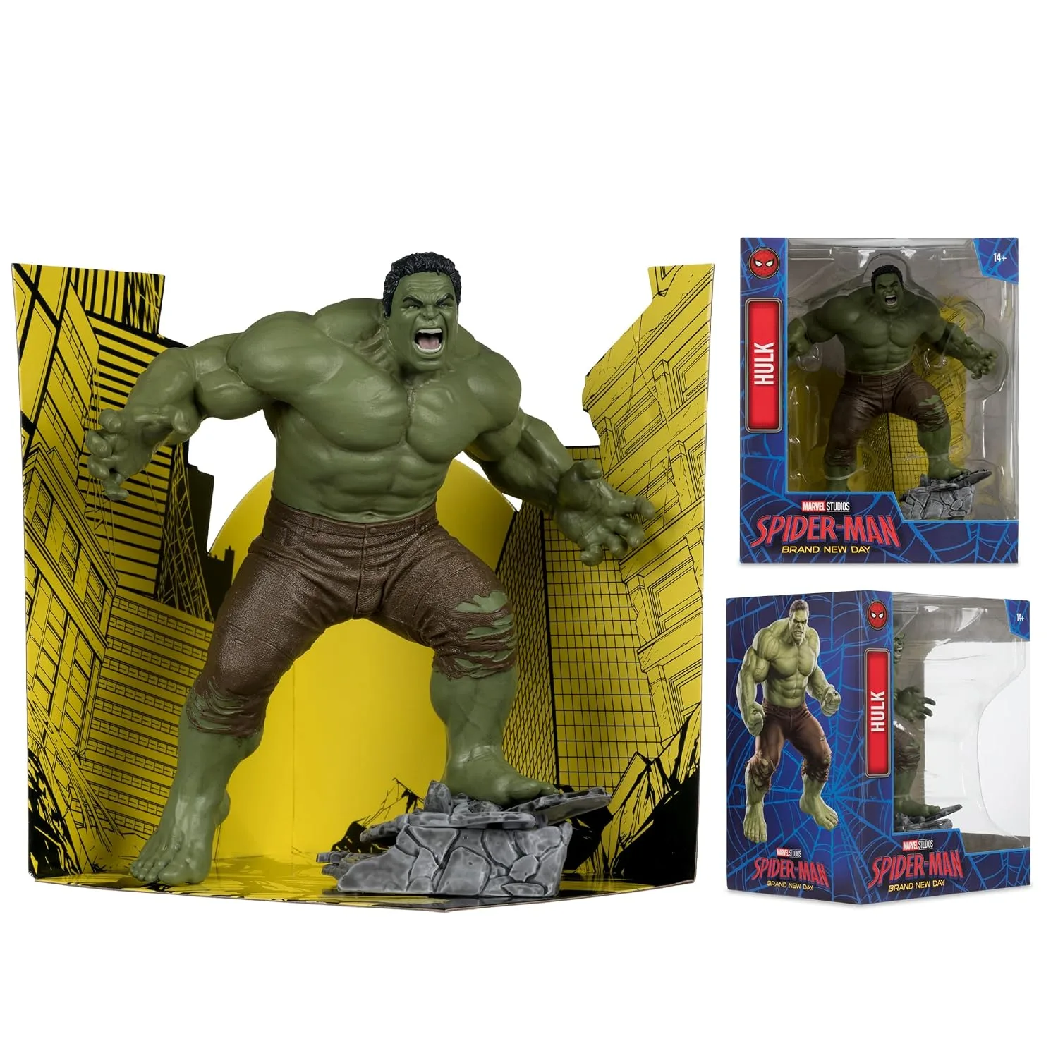McFarlane Toys Marvel Studios Hulk (Spider-Man: Brand New Day) Escala 1:10 Collectible