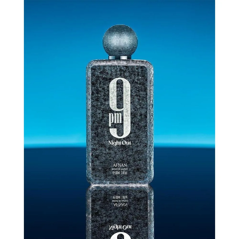 Afnan 9PM Night Out Extrait de Parfum, fragancia sofisticada y duradera para hombres