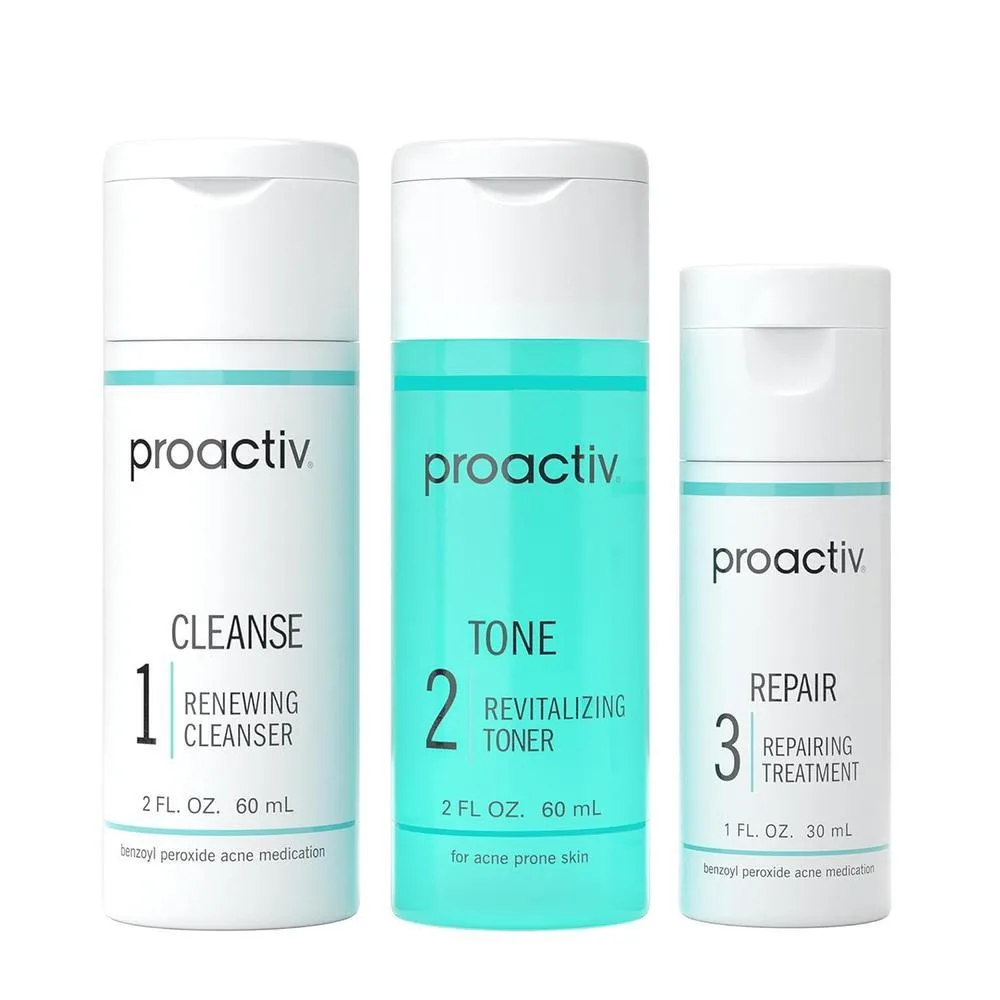 Set de Tratamiento Proactiv Solution Kit Antiacné 3 Pasos 30 Días