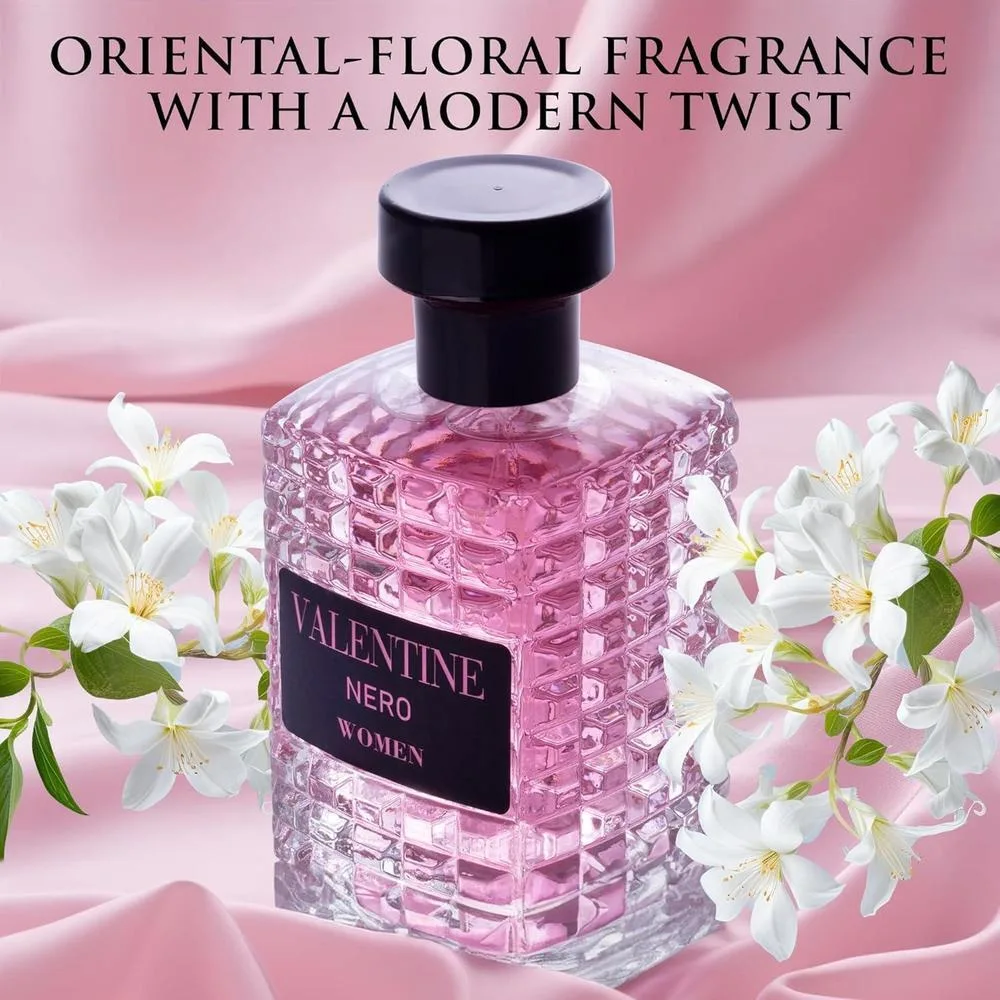 URBAN COLLECTION Eau de Parfum de San Valentín para mujer, aroma floral ámbar, vainilla bourbon y bosque, fragancia floral oriental