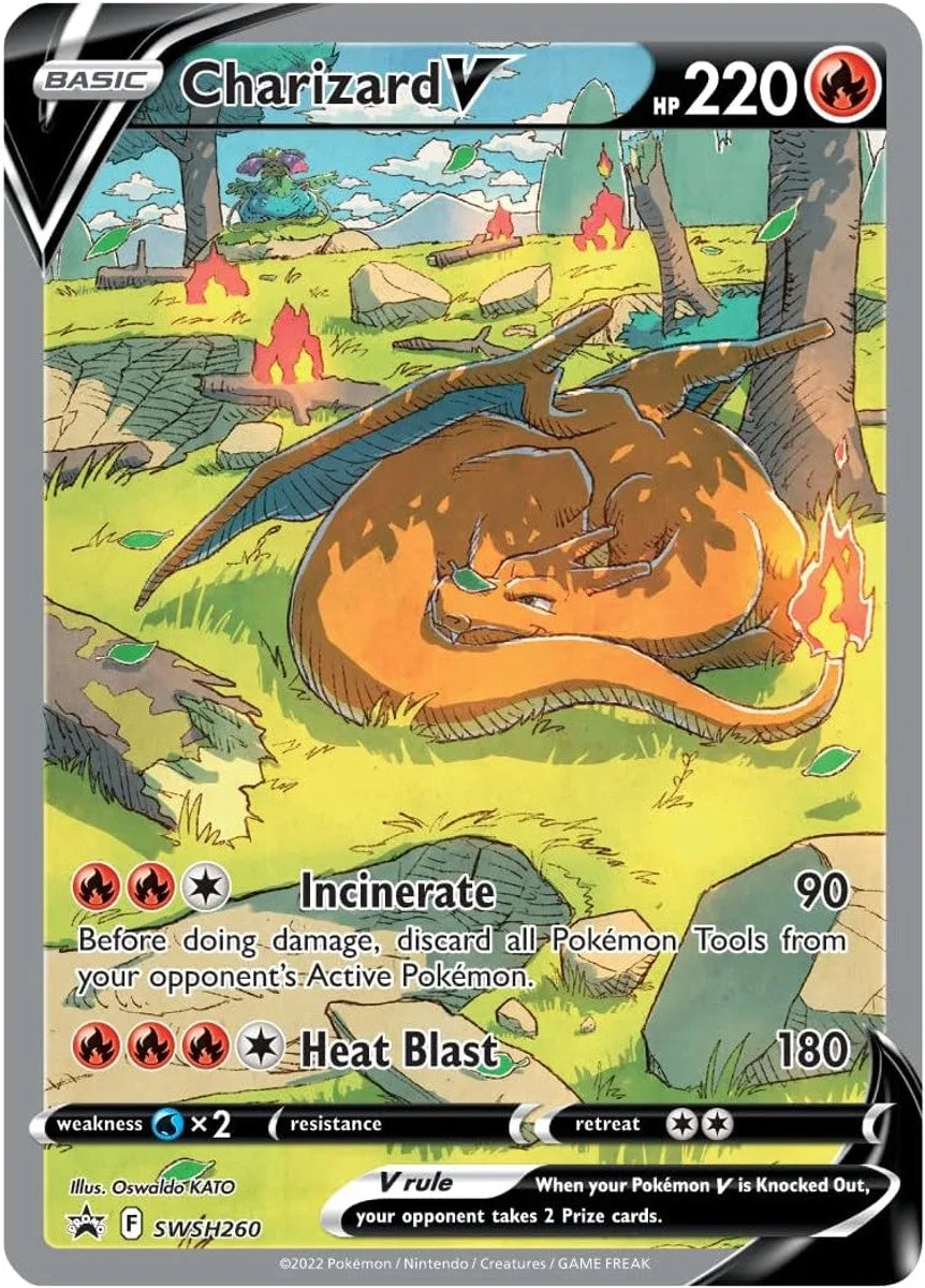 Pokemon TCG: Colección Ultra-Premium Espada y Escudo Charizard