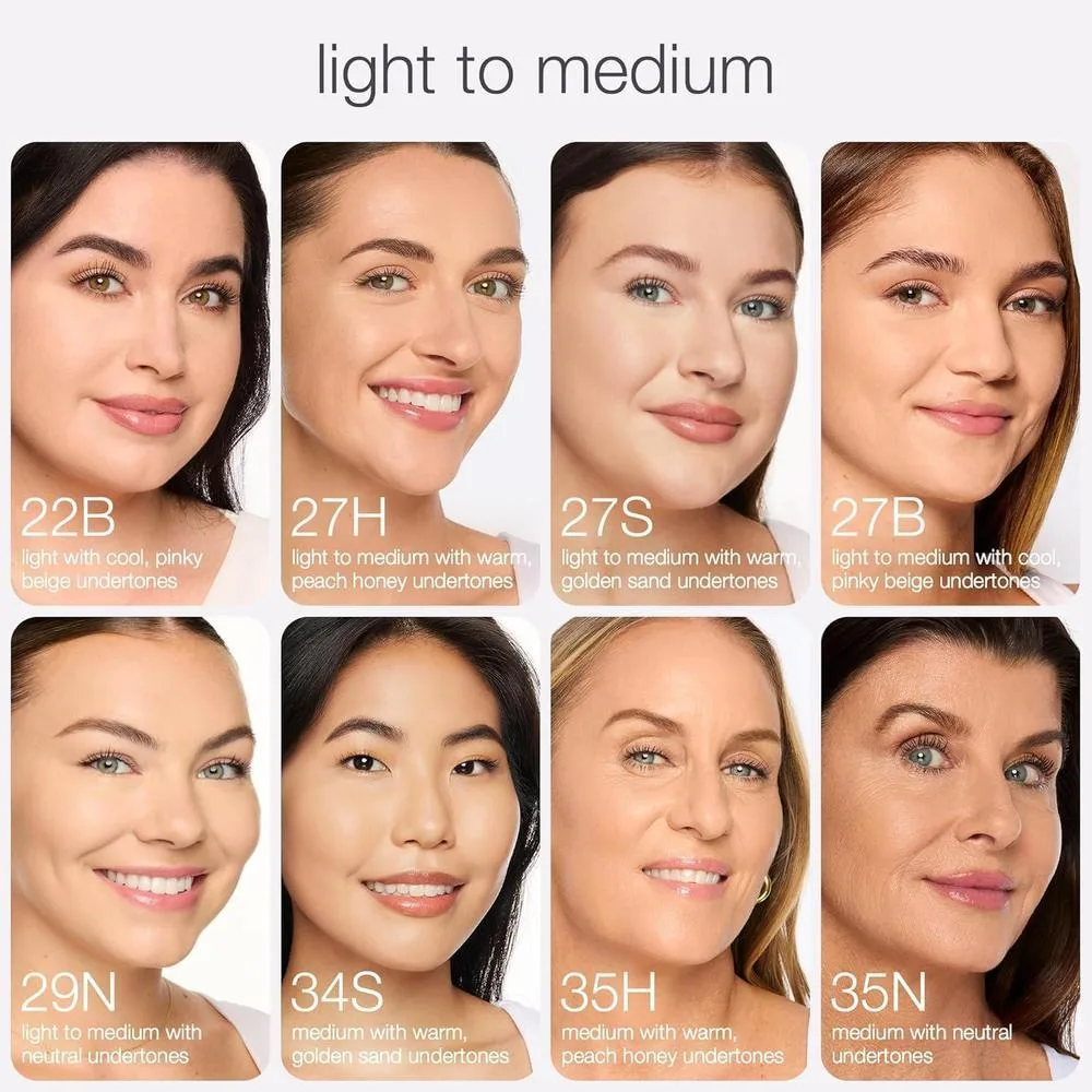 Corrector Tarte Shape Tape Acabado Mate Cobertura Completa 29N Luz-Medio