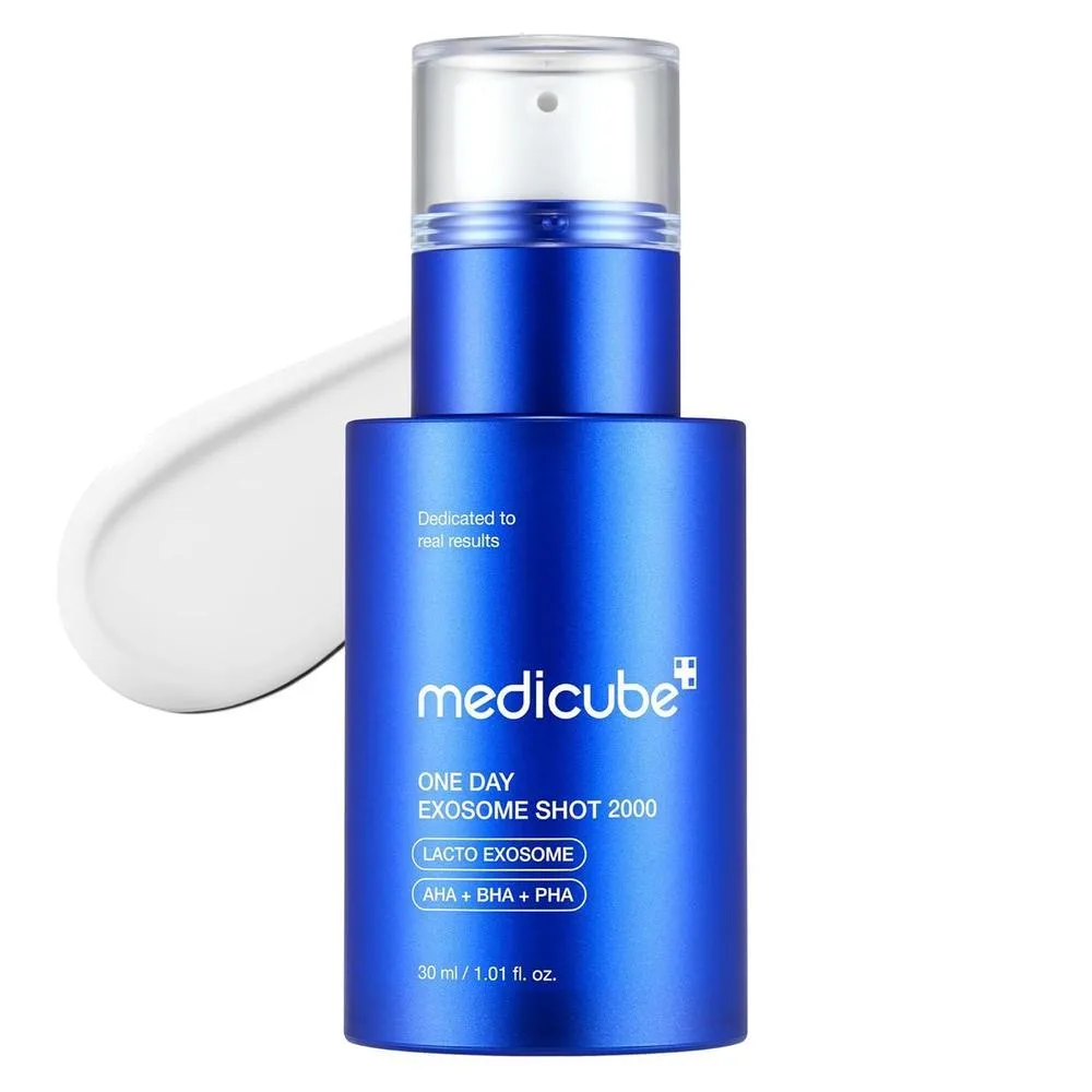 Serum Facial Medicube Exosome Shot Zero 2000 PPM con Spículas