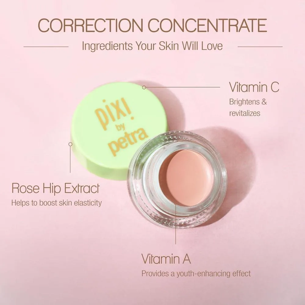 Corrector De Maquillaje Pixi Beauty Correction Concentrate Melocotón Iluminador Vitamina C 3ml