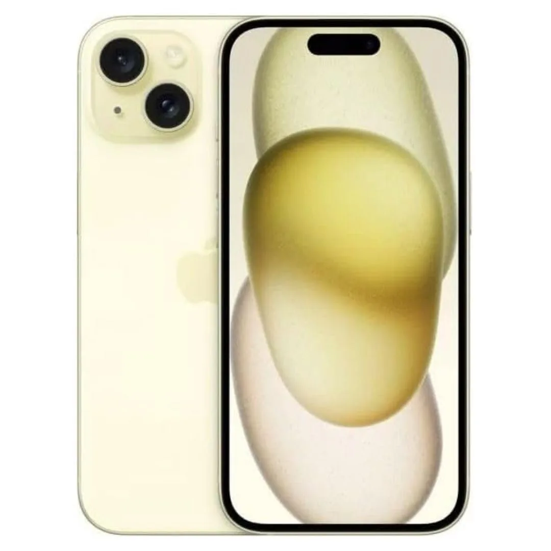 Apple iPhone 15 128GB (Renovado) - Amarillo