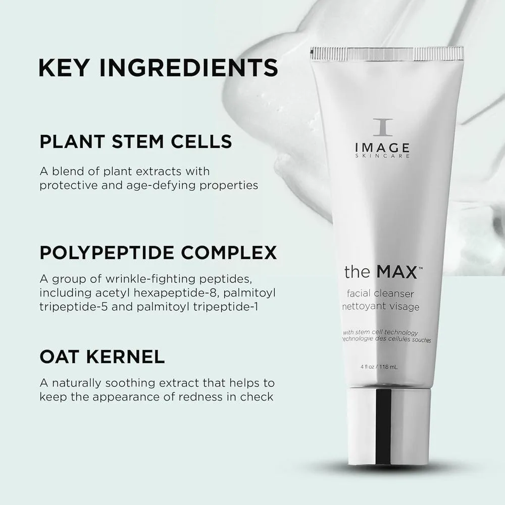Limpiador Facial The Max Stem Cell Image Skincare Péptidos 120ml