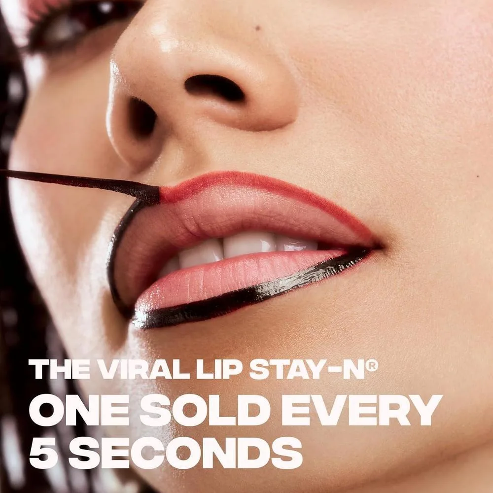 Delineador de labios Sacheu Stay-N de larga duración con ácido hialurónico y vitamina E, adecuado para todo tipo de piel