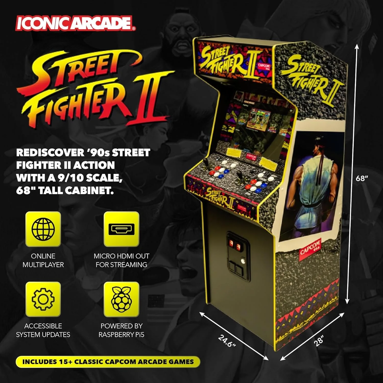 Arcade Street Fighter II: La máquina arcade World Warrior XT