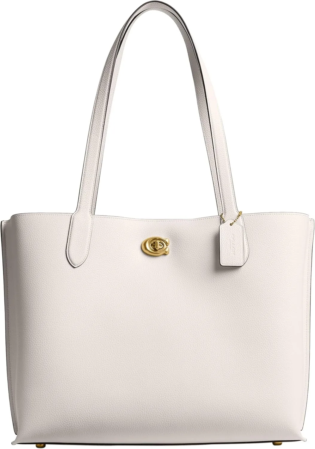 Polished Pebble Leather Willow Tote 38
