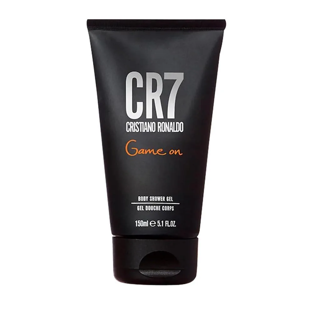 Game On de Cristiano Ronaldo para hombres – Juego de regalo de 3 piezas con espray de eau de toilette, gel de ducha y espray corporal
