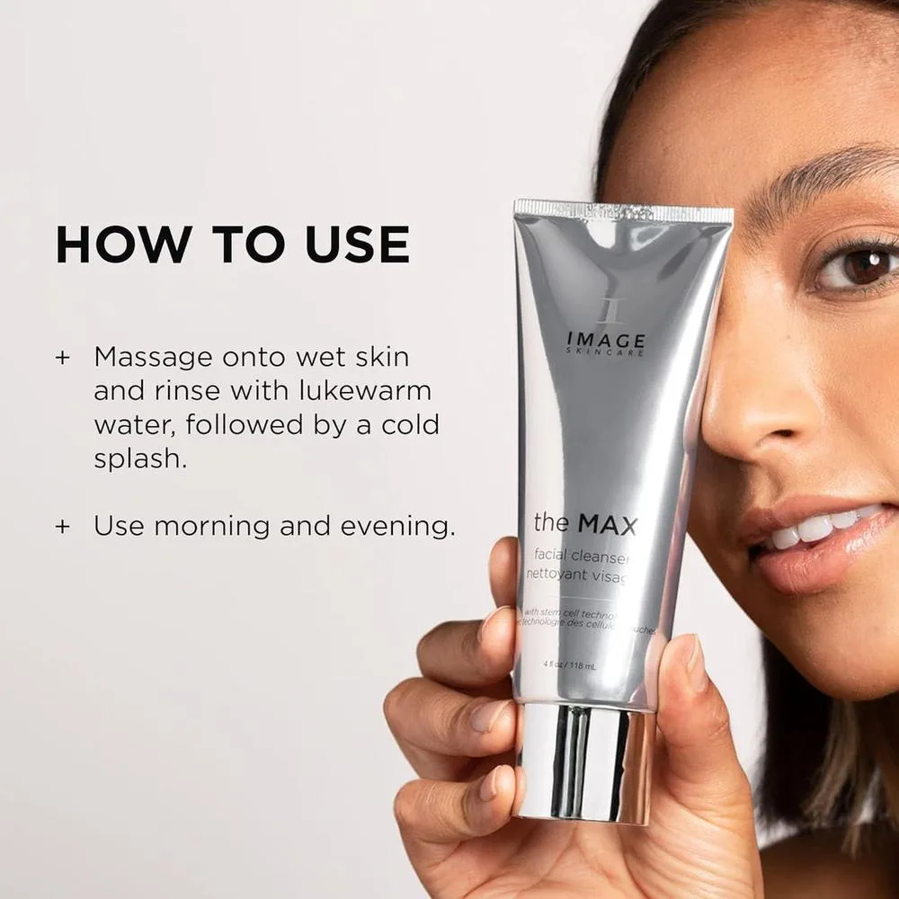 Limpiador Facial The Max Stem Cell Image Skincare Péptidos 120ml