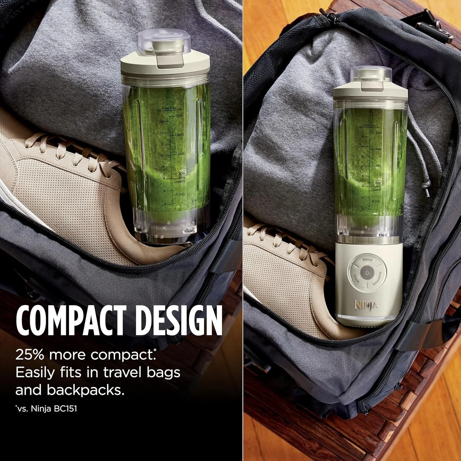 Ninja Blast Max, Portable Blender + Twist & Go, Personal Smoothie