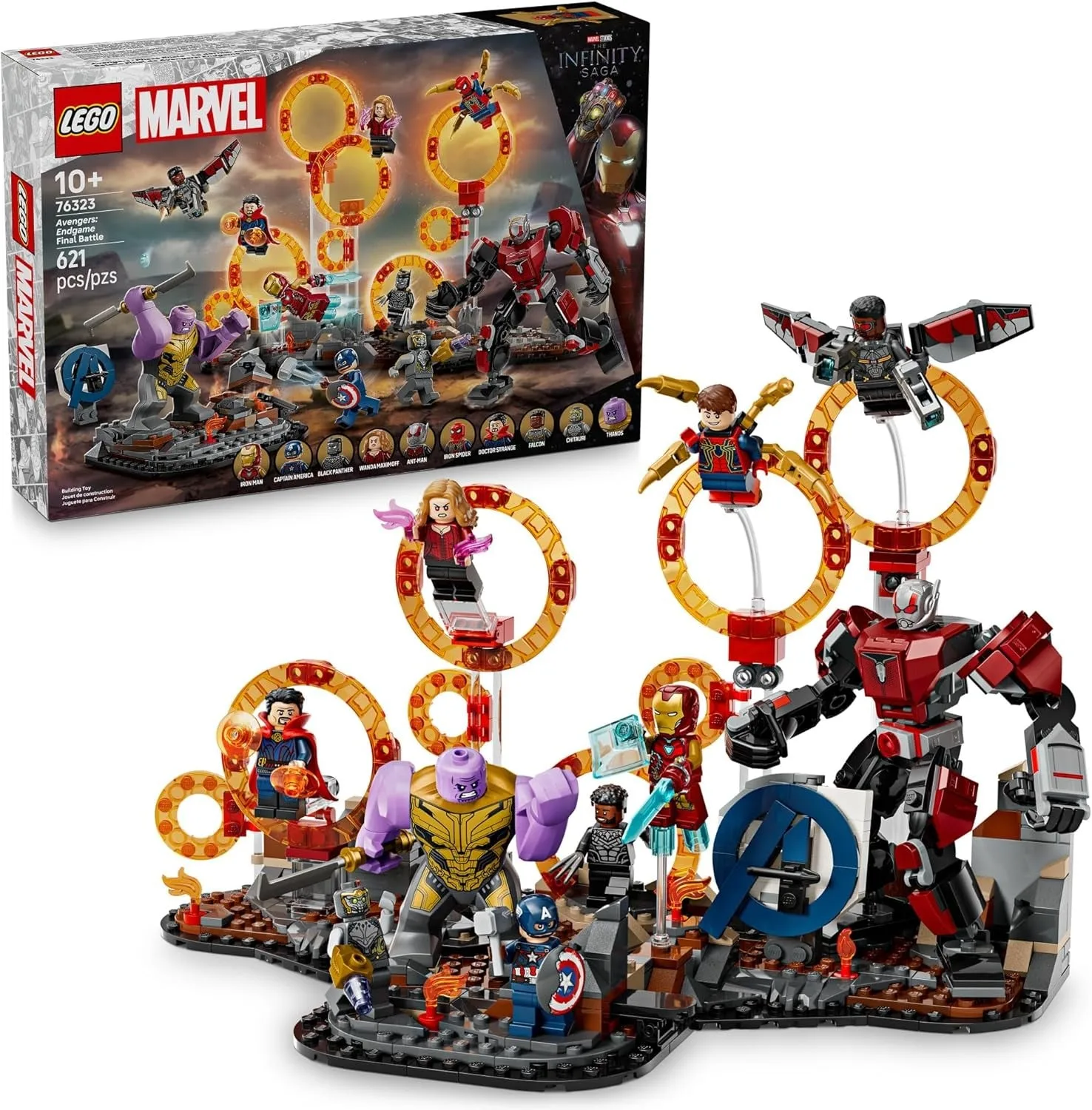 LEGO Marvel Laboratorio de Iron Man Hall of Armor 76315