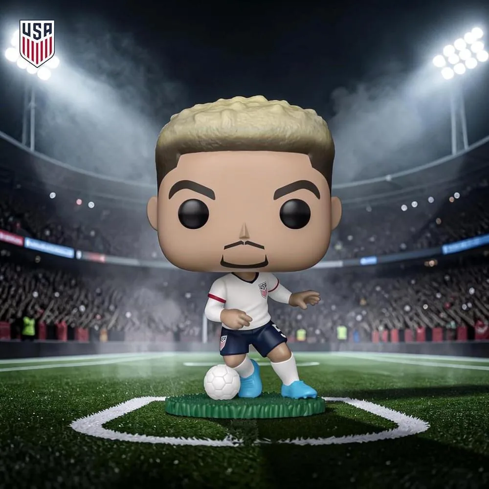 Funko Pop! Football: Antonee Robinson Copa del Mundo 2026 Figura de Vinilo Coleccionable Regalo Oficial Juguete