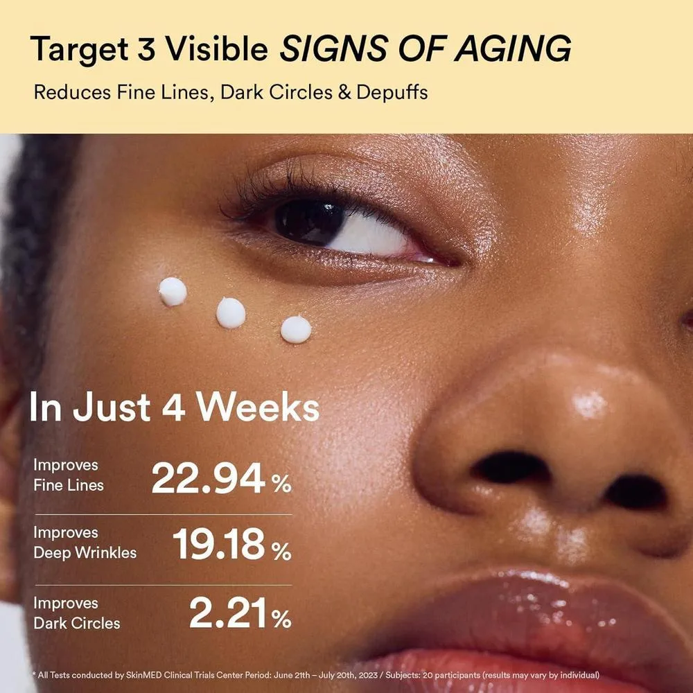 Abib Crema de Ojos con Colágeno y Rosa de Jericó, Reduce Ojeras, Hinchazón y Líneas Finas