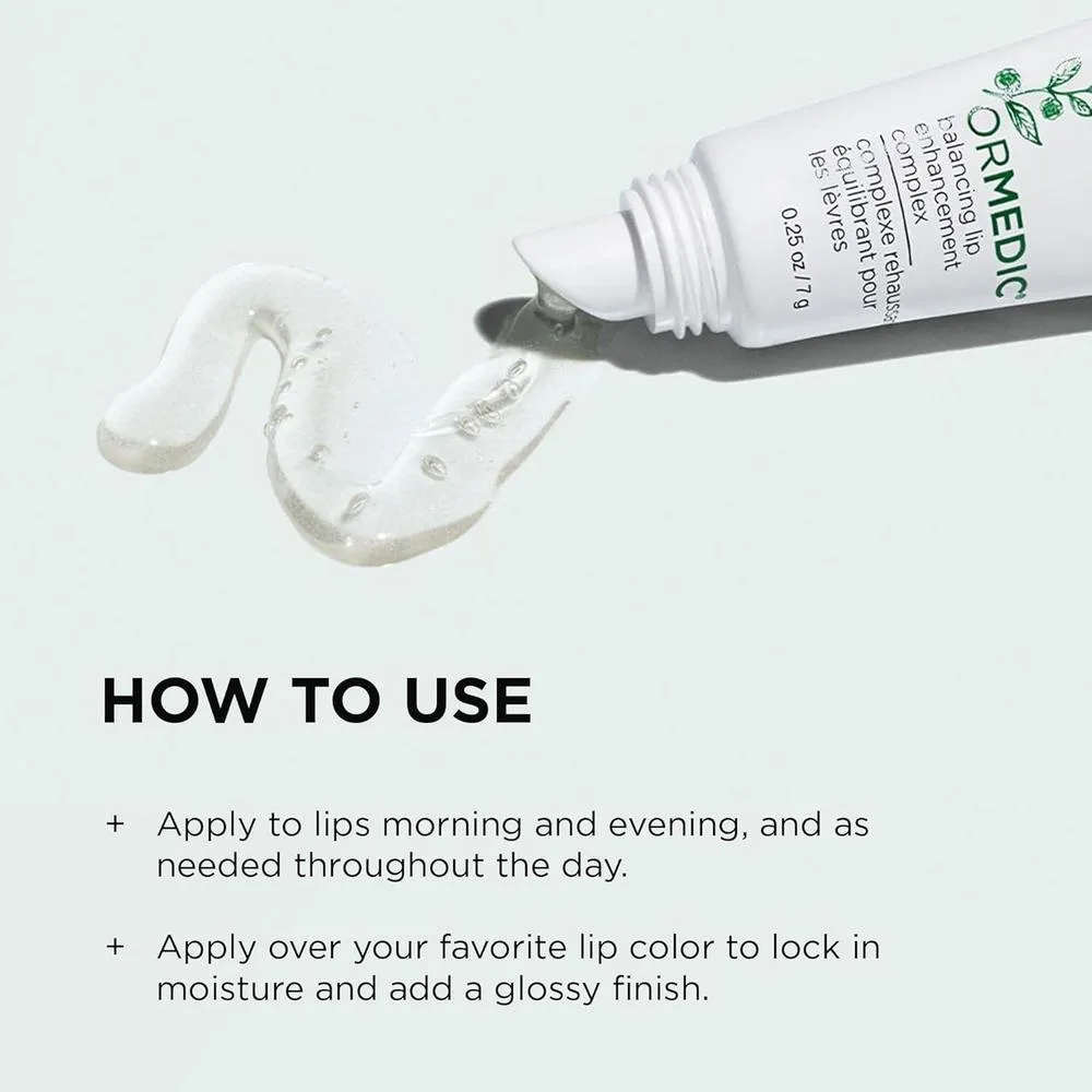 IMAGE Skincare Ormedic Complejo labial con pH equilibrado, aceite de aguacate y vitamina E para hidratación profunda