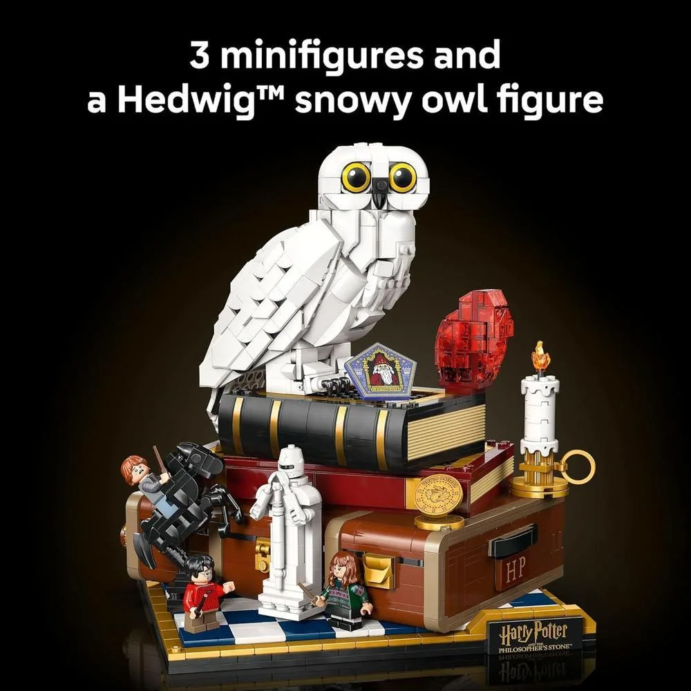 LEGO Harry Potter Piedra Filosofal – Juego de construcción coleccionista adulto DIY