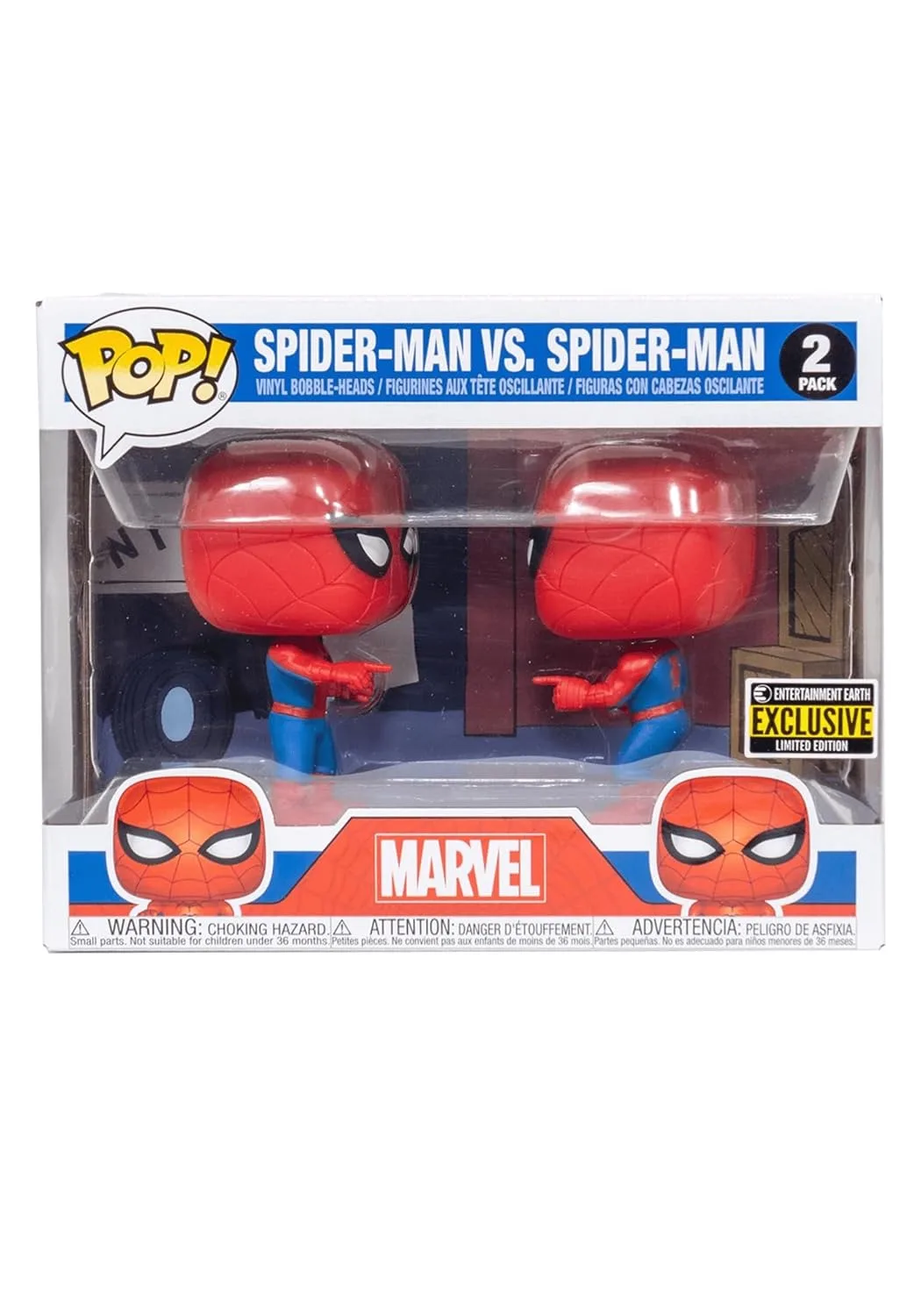Funko Pop! Spider-Man Imposter Pack de 2 Figuras (Exclusivo)