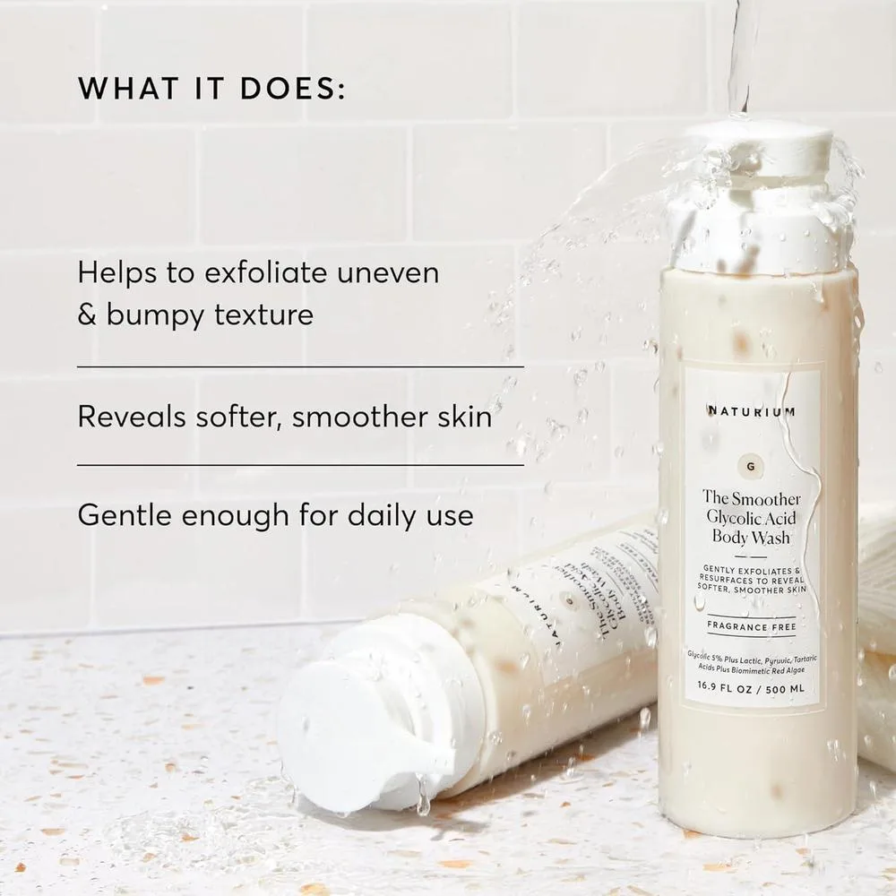 Gel De Baño Exfoliante Naturium Ácido Glicólico 500ml