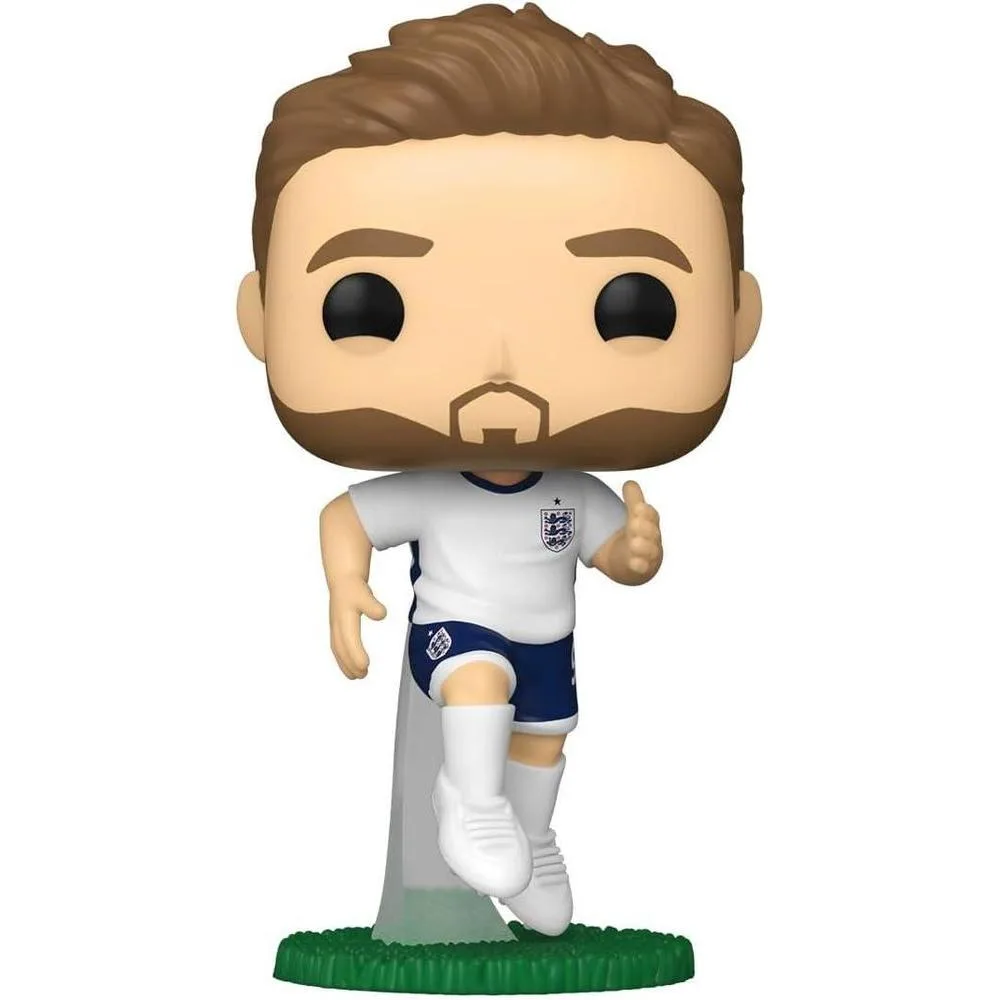 Funko Pop! Football: England - Harry Kane en la Copa Mundial 2026, Figura oficial coleccionable de vinilo