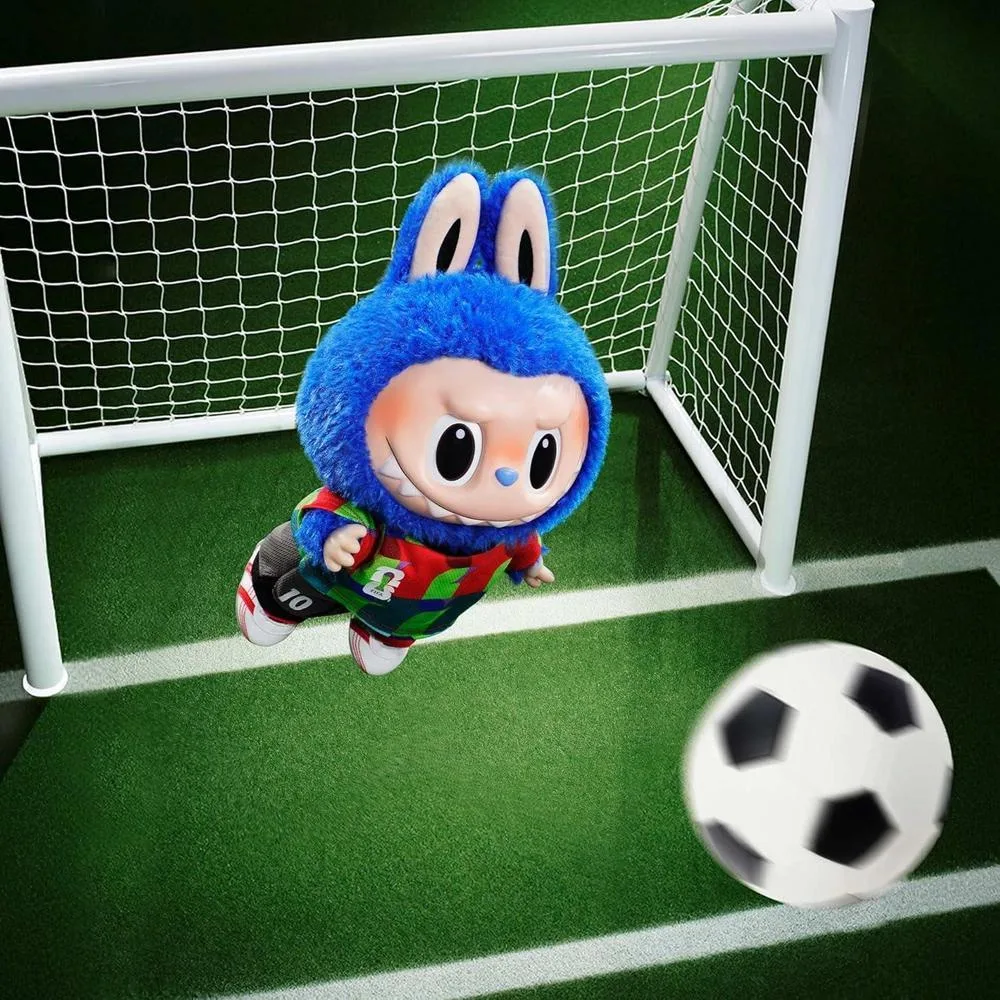 POP MART THE Monsters × FIFA: Peluche Labubu con Ropa Copa Mundial 2026, Regalo para Fans de Deportes, Adolescentes y Adultos