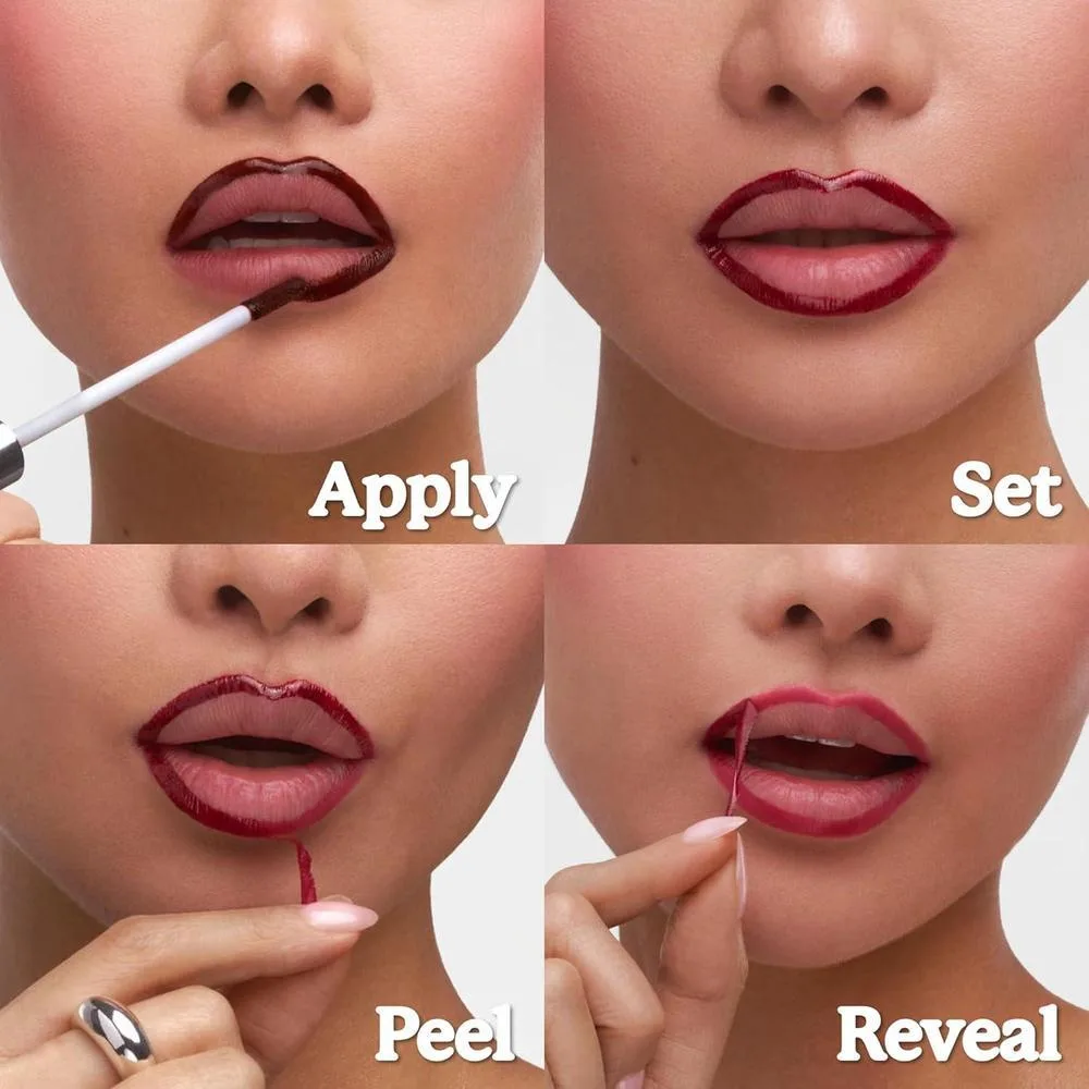 Sacheu Lip Liner Stay-N, delineador de labios de larga duración con ácido hialurónico y vitamina E, acabado mate vegano