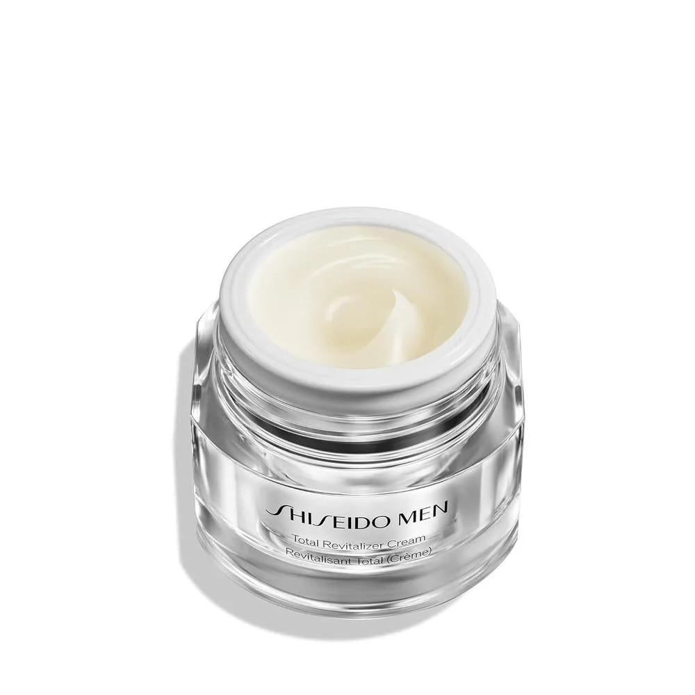 Shiseido Crema revitalizadora total para hombres, hidratante antienvejecimiento, aborda cinco preocupaciones de la piel