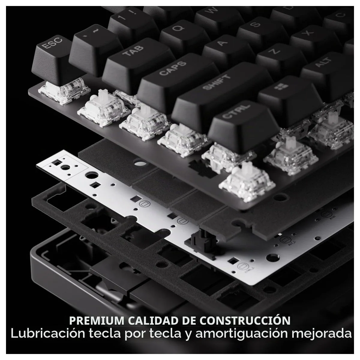 SteelSeries Apex Pro TKL Gen 3 con interruptores Omnipoint, actuación ajustable, rapid trigger, presets para juegos y modo de protección
