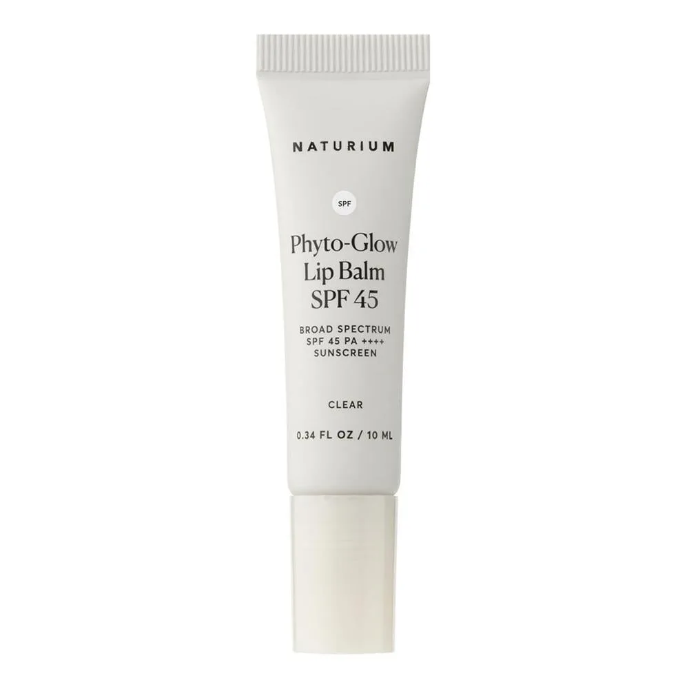 Bálsamo Labial Naturium Phyto-Glow SPF 45 Transparente 10 mL