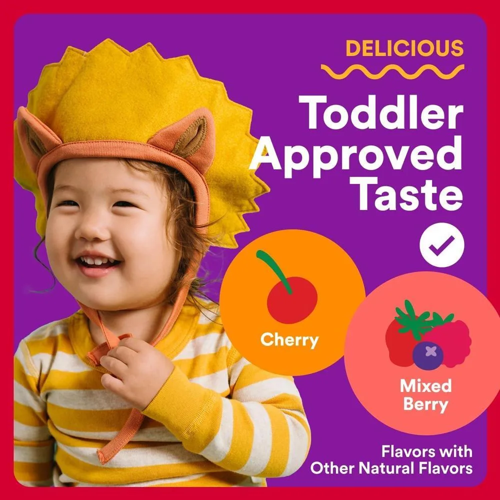 Gomitas multivitamínicas orgánicas para niños con probióticos, vitaminas y omega 3, sabores frutales, sin gluten
