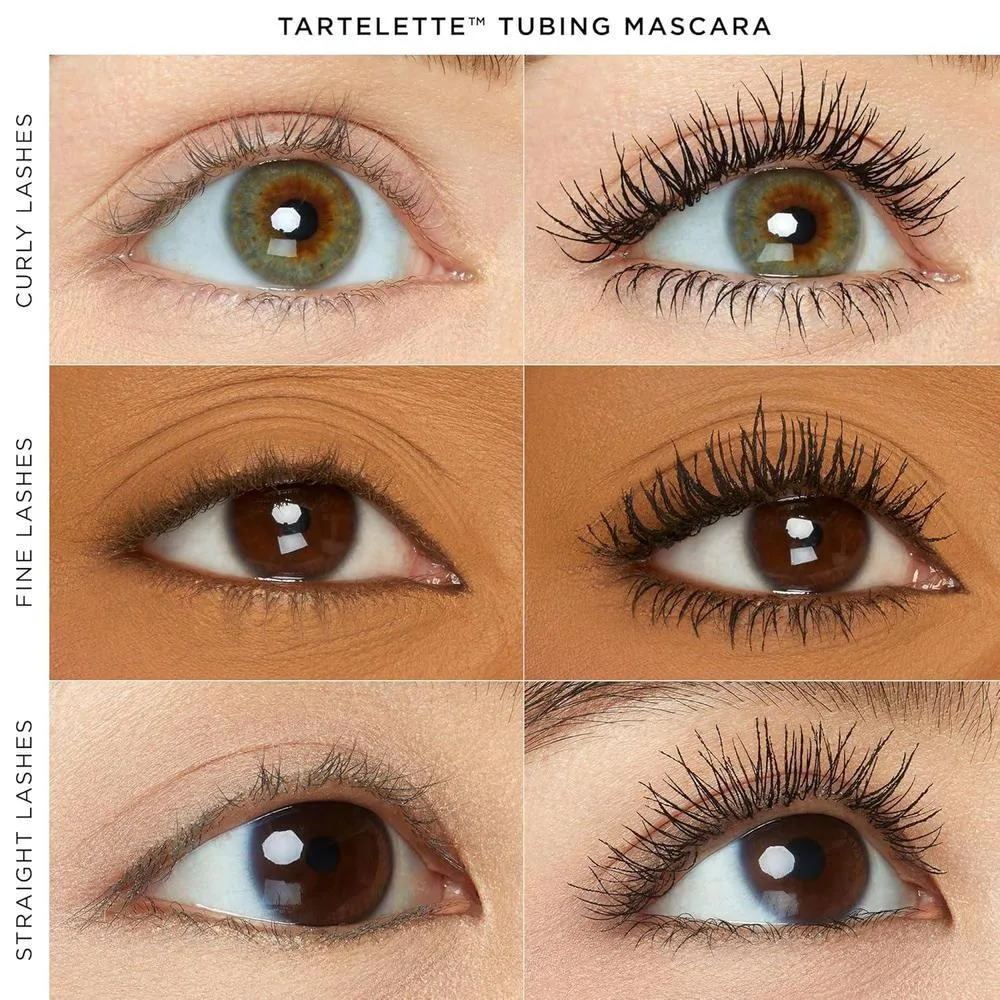 Mascara Tartelette Tubing, Volumen Y Rizado Duradero Negro