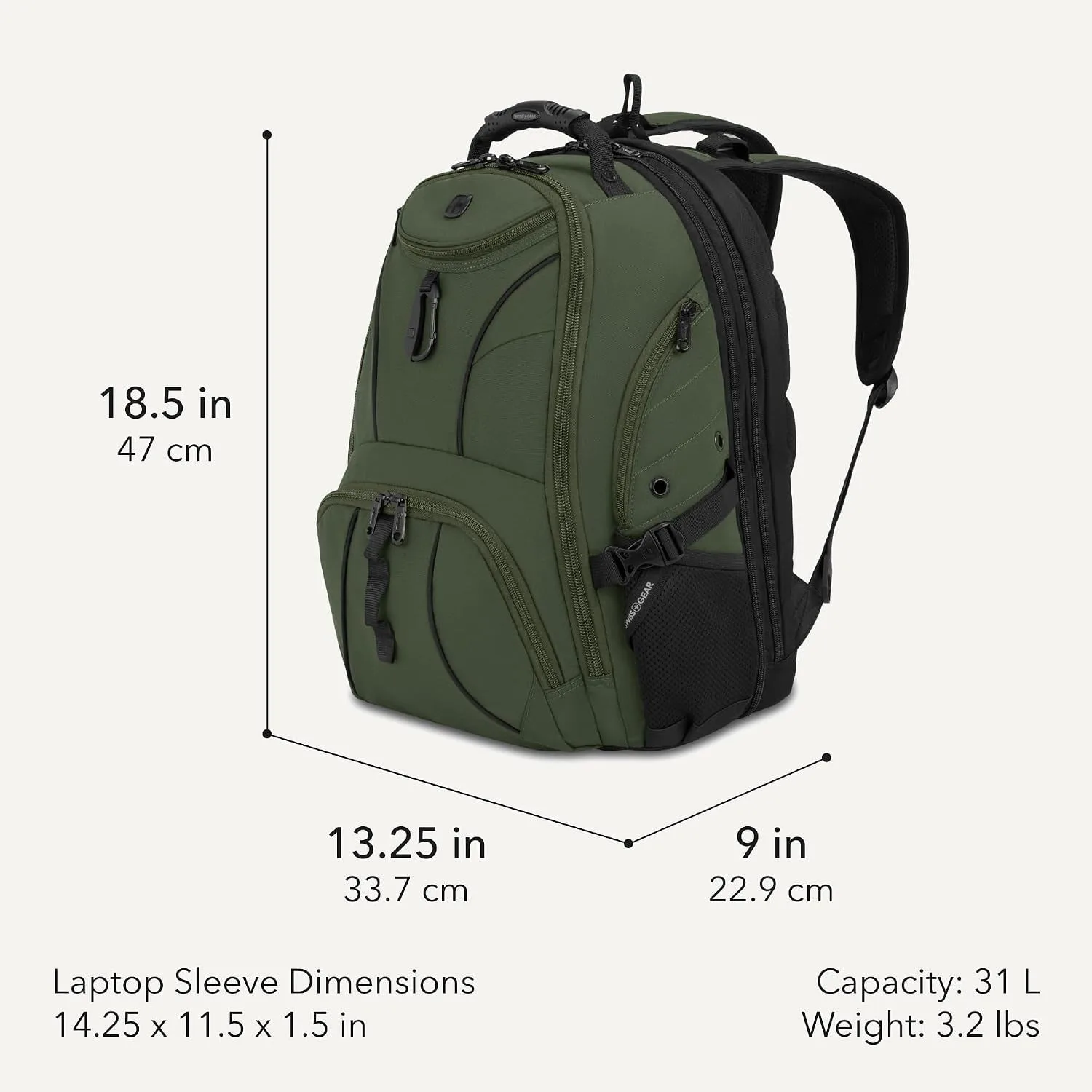 SwissGear Sion 2-Piece Travel Set, Softside Expandable Carry-On