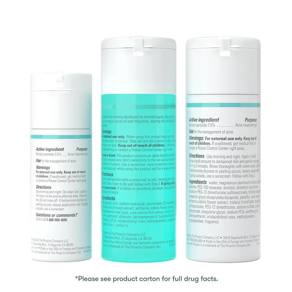 Proactiv Sistema De Tratamiento De Acné En 3 Pasos, 60ml