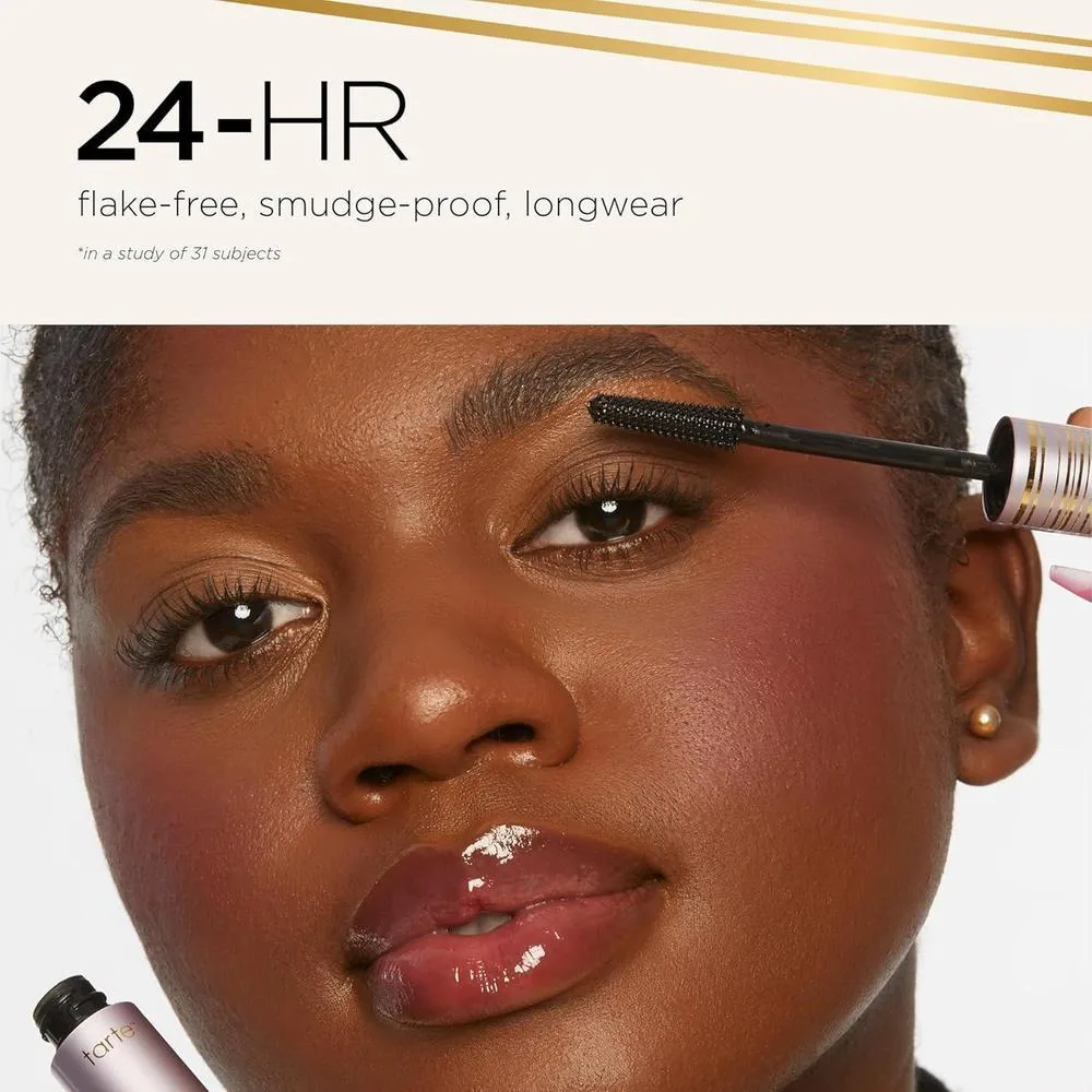 Mascara Tartelette Tubing, Volumen Y Rizado Duradero Negro