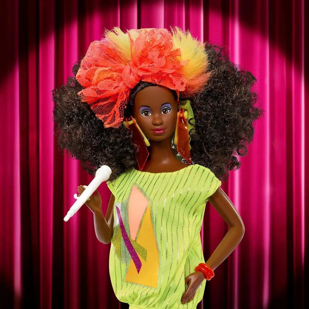 Barbie Signature y Rockers Reproduction Deedee, 40 Aniversario con soporte de exhibición y empaque coleccionable
