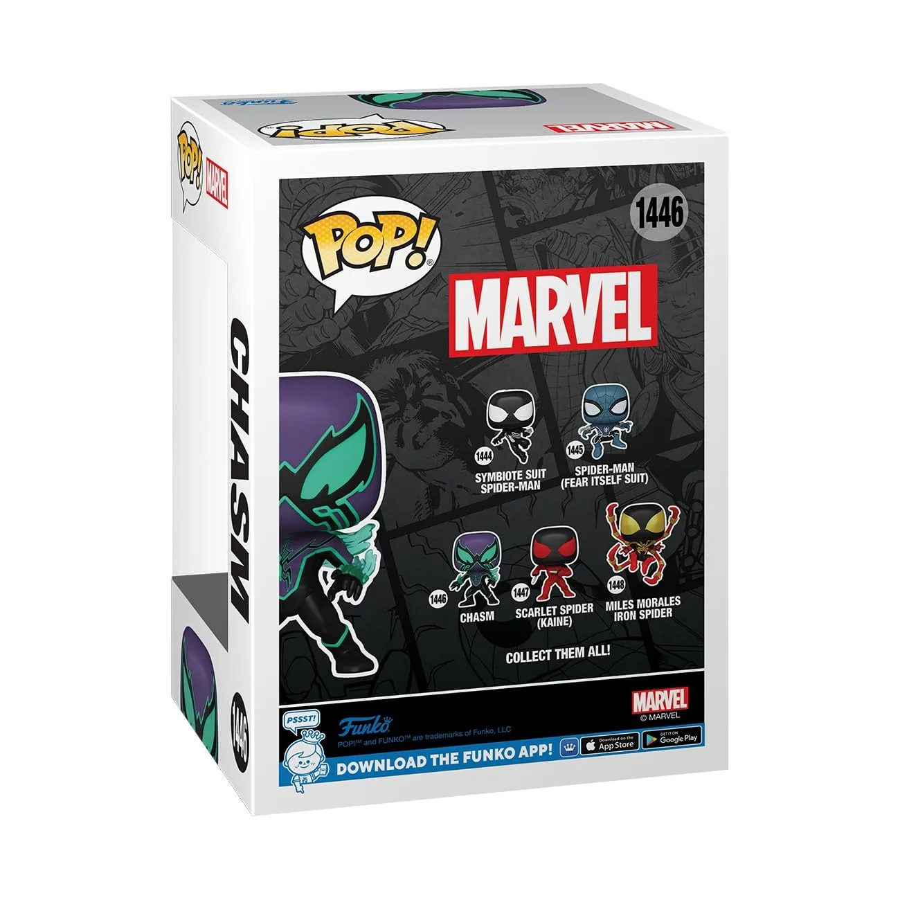 Funko Pop! Marvel Spider-Man Comics Chasm