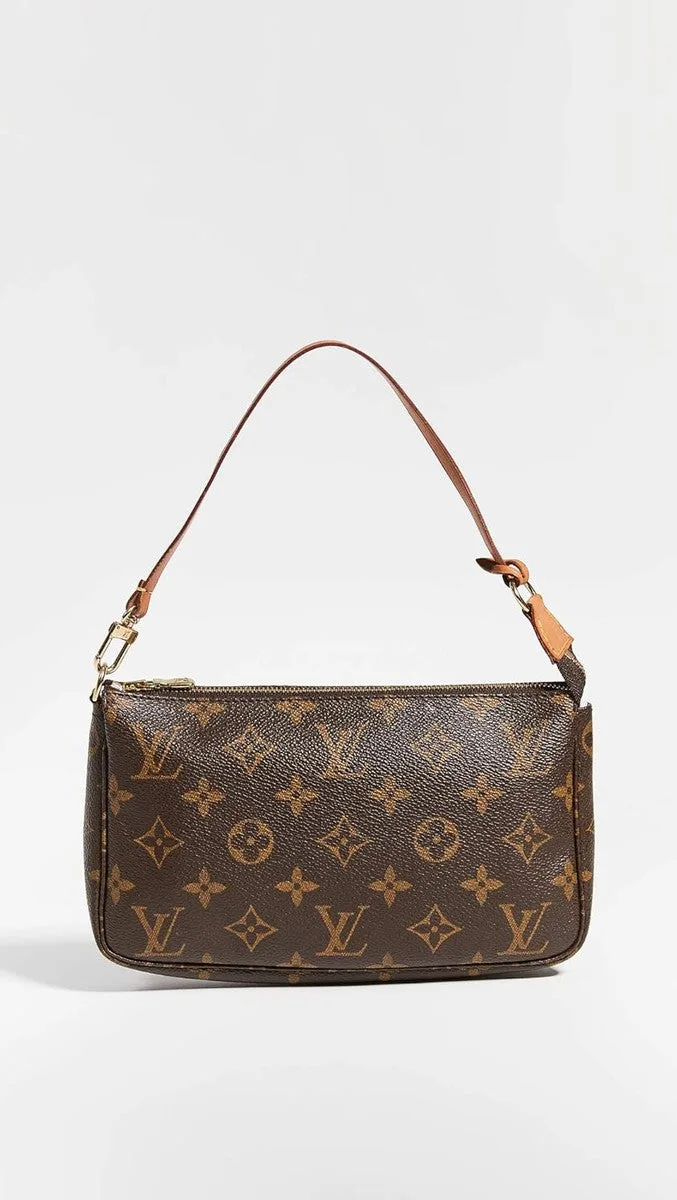 Original Louis Vuitton Women's Pre-Loved Pochette Accessoires, Mono