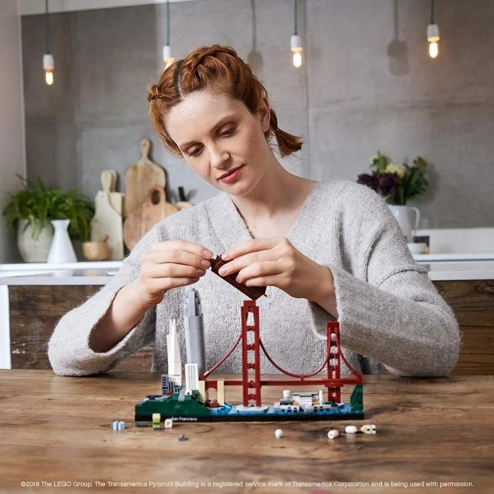 LEGO Architecture Skyline San Francisco Kit con Alcatraz y Golden Gate