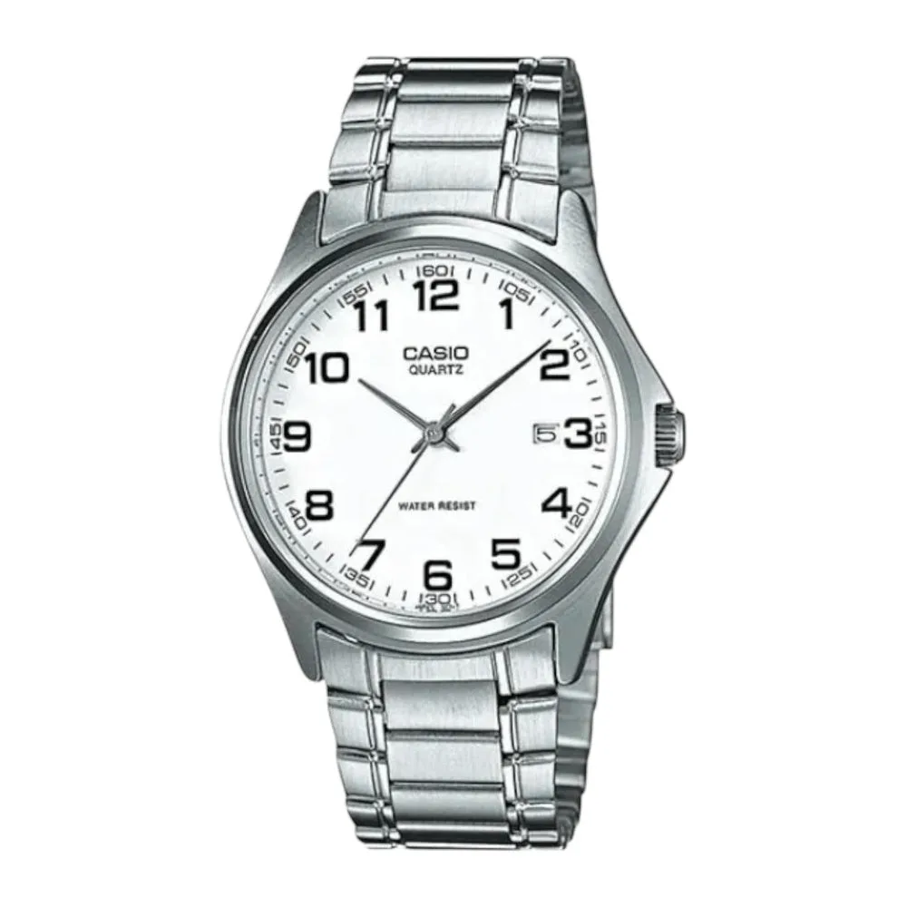 Reloj de pulsera Casio General MTP-1183A-7BDF acero inoxidable esfera blanca hombre