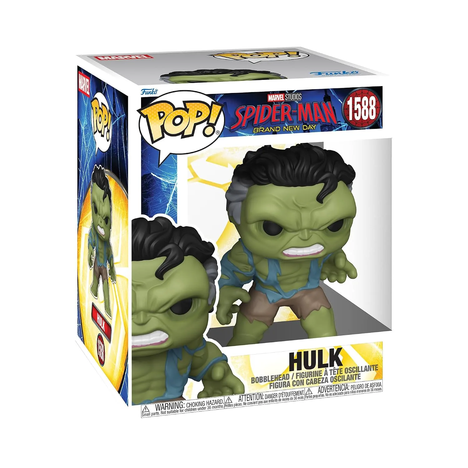 Figura Coleccionable Funko Pop! Super Hulk Spider-Man Brand New Day