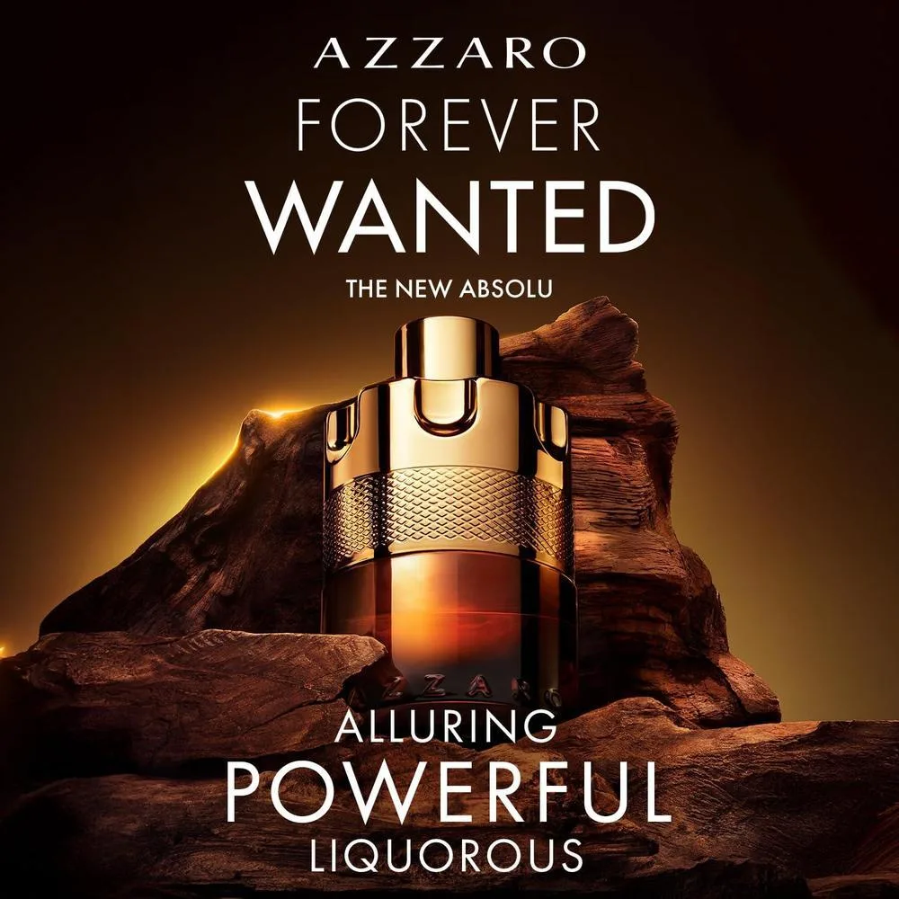 Azzaro Forever Wanted Absolu - Colonia masculina con esencia de incienso, whisky y vainilla, perfume de lujo